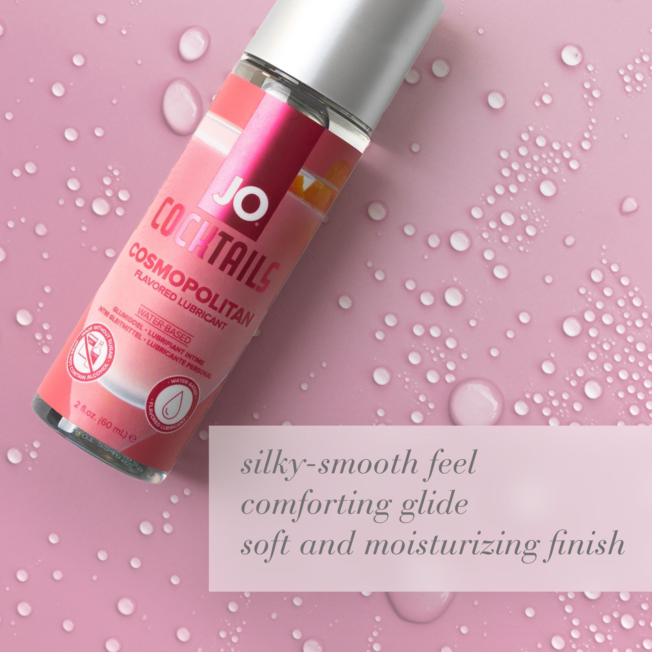 JO - H2O Glijmiddel Cocktails Cosmopolitan - 60 ml foto 3