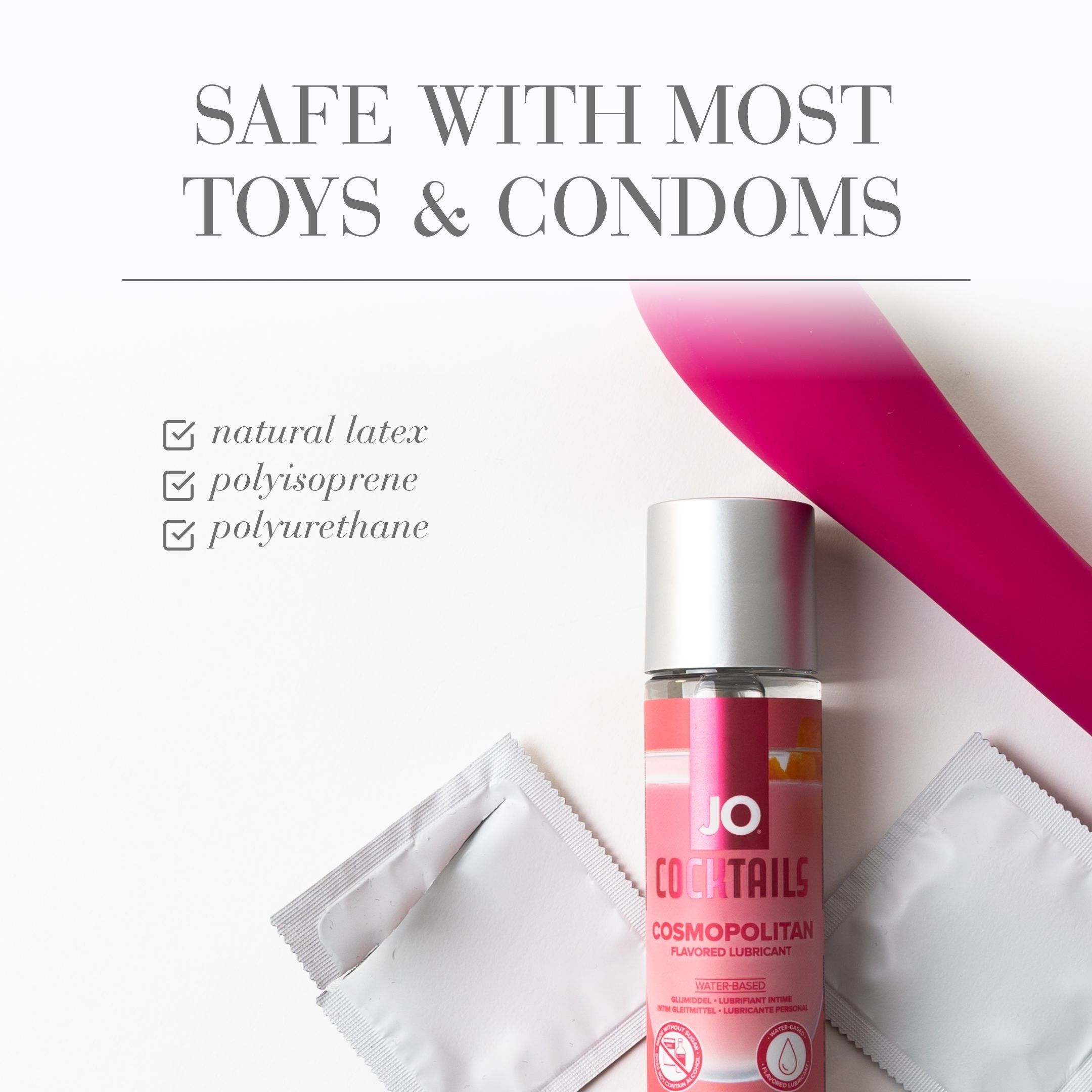 JO - H2O Glijmiddel Cocktails Cosmopolitan - 60 ml foto 4