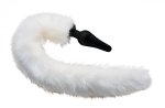 White Fox Buttplug & Haarband Set