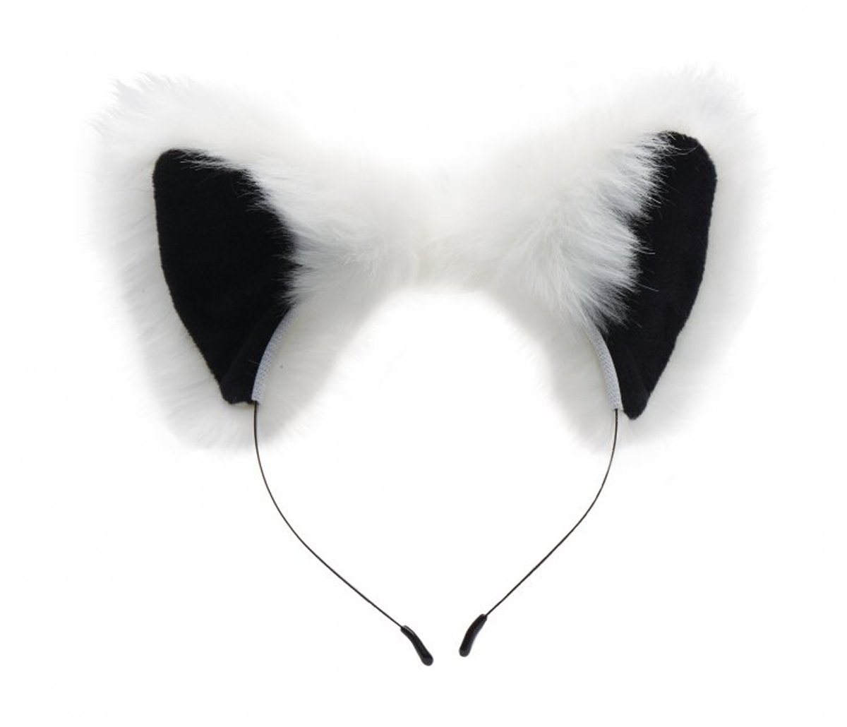 White Fox Buttplug & Haarband Set