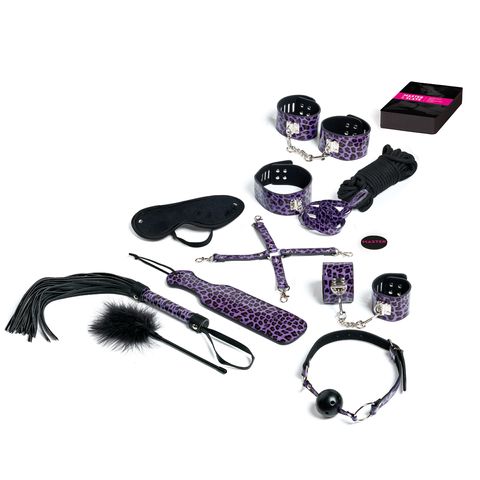 Tease & Please - Master & Slave Bondage Game - Purple - EasyToys
