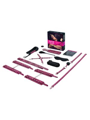 Master & Slave Bondagespel - Roze