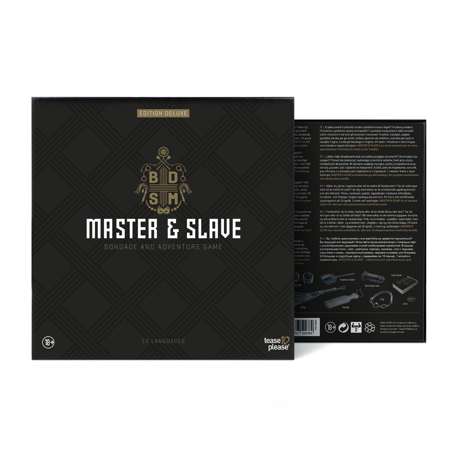 Master & Slave Edition Deluxe (NL-EN-DE-FR-ES-IT-SE-NO-PL-RU) foto 2