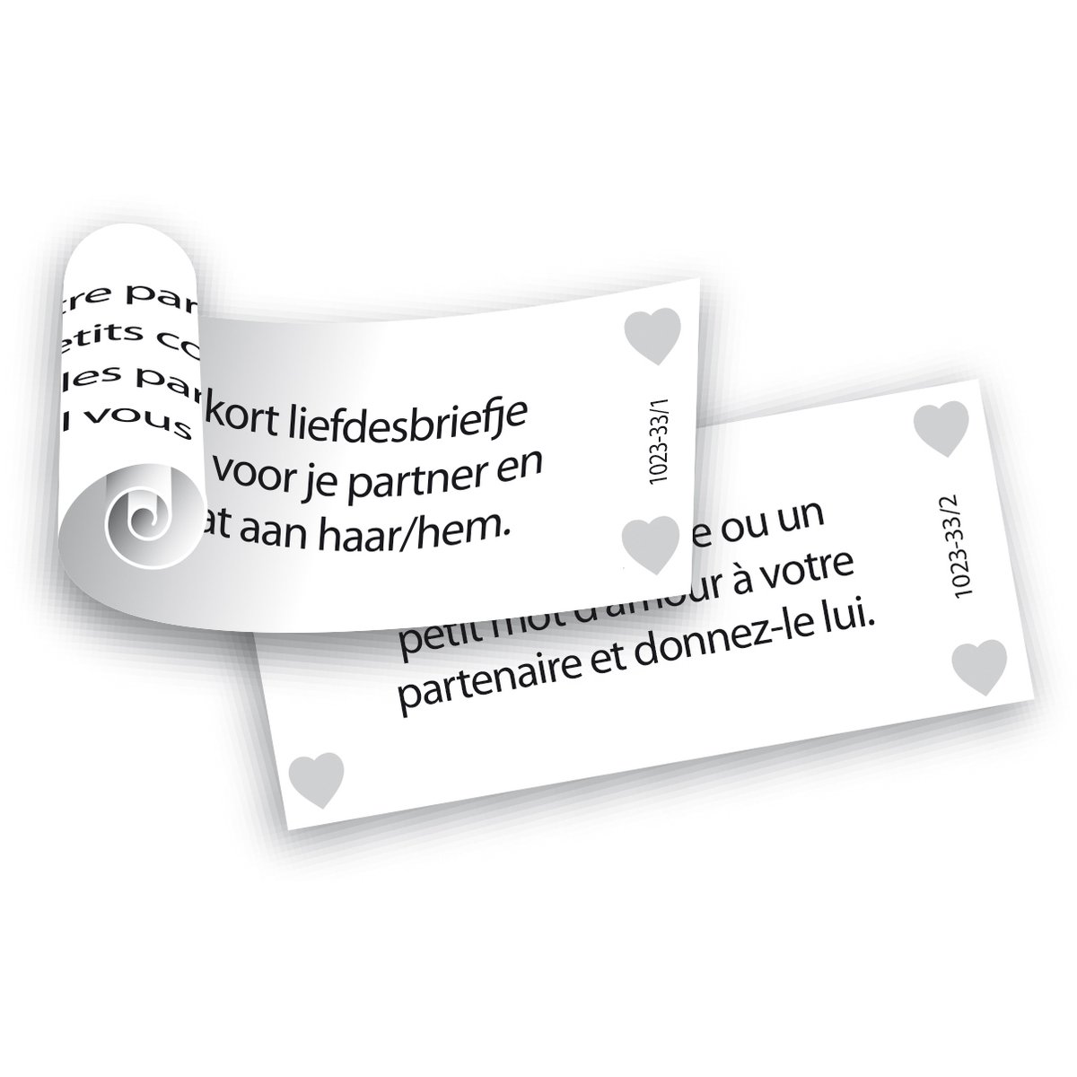 Hart vol romantiek & Corps a coeur romantique (NL-FR)