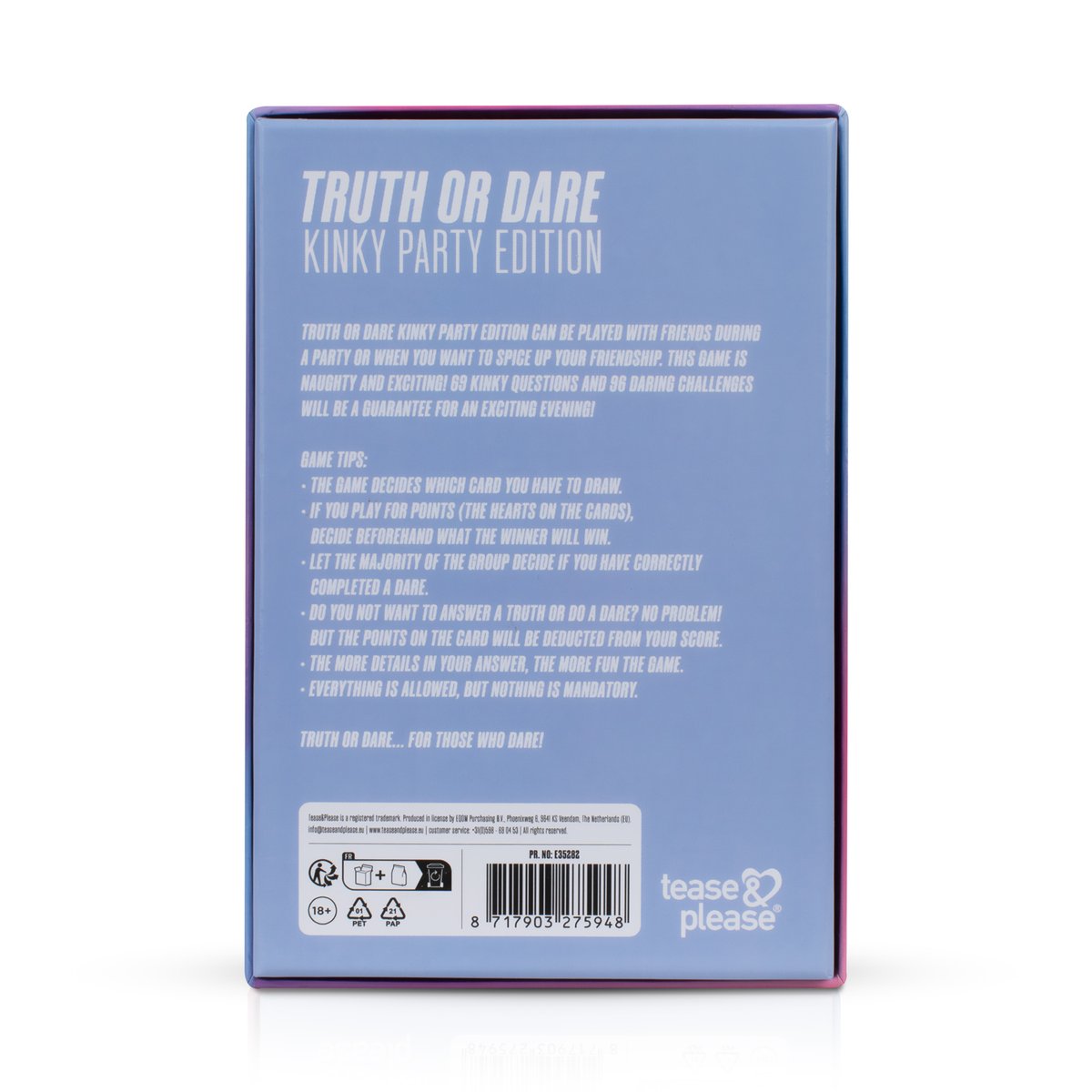 Tease & Please - Truth or Dare Kinky Edition - for a group