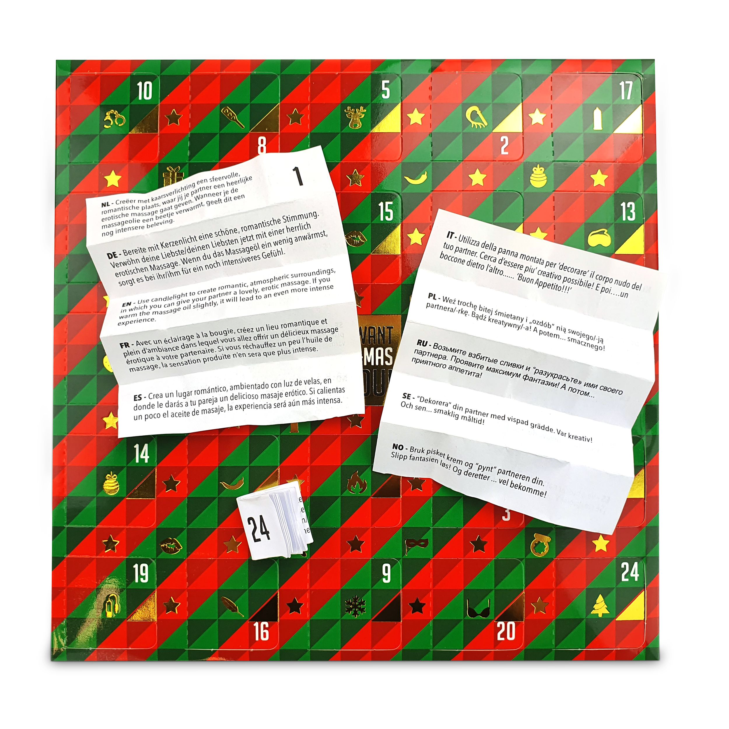 Erotische Advent Kalender – 24 Uitdagingen