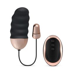 Teazers Geripptes Vibro-Ei mit Fernbedienung