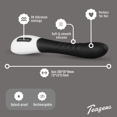 Teazers G-Punkt Vibrator - schwarz - EasyToys