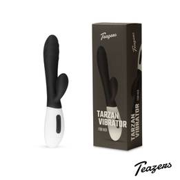 Teazers Rabbit Vibrator - Black Teazers Rabbit Vibrator - Black