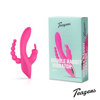 Teazers – Double Rabbit Vibrator – Pink Teazers – Double Rabbit Vibrator – Pink