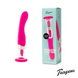 teazers - Pompa con Vibratore per Punto-G Pleasure Pump - Rosa