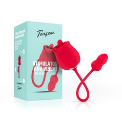 Teazers Rose Vibrator und Klitoris-Stimulator
