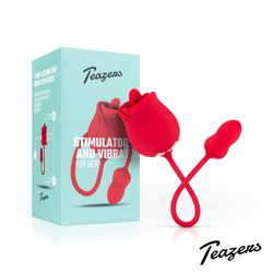 Teazers Rose Vibrator und Klitoris-Stimulator