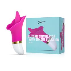 Vibratore per Clitoride con Lingua - Rosa