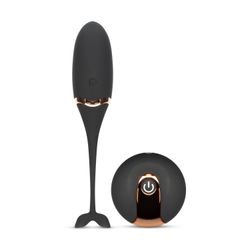 Luxurious Vibrating Egg w/ Remote Control - Black