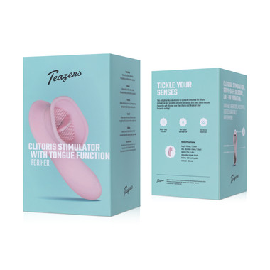 peitsche sexspielzeug Teazers – Klitoris Tongue Vibrator – Rosa