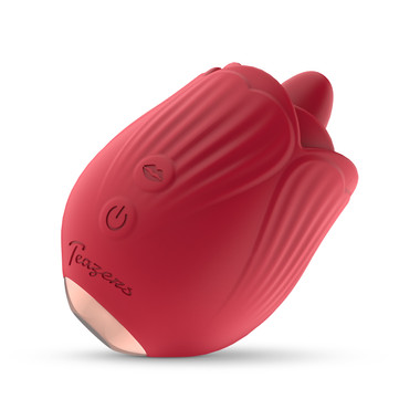Teazers Rose Vibrator - Licking and Vibrating - EasyToys Teazers Rose Vibrator - Licking and Vibrating - EasyToys