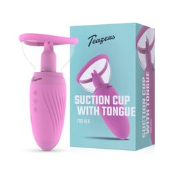 Teazers Suction Cup met Clitoris Vibrator