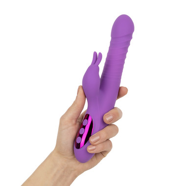 Teazers  Vibromasseur Rabbit Vibrant et Chauffant  Violet - Adam et Eve