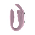 Teazers – Bunny Couple Vibrator met afstandsbediening – Roze