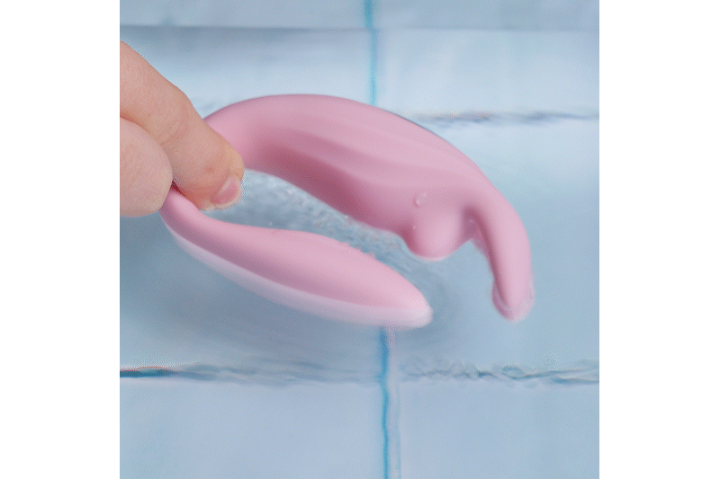 Teazers – Bunny Couple Vibrator met afstandsbediening – Roze