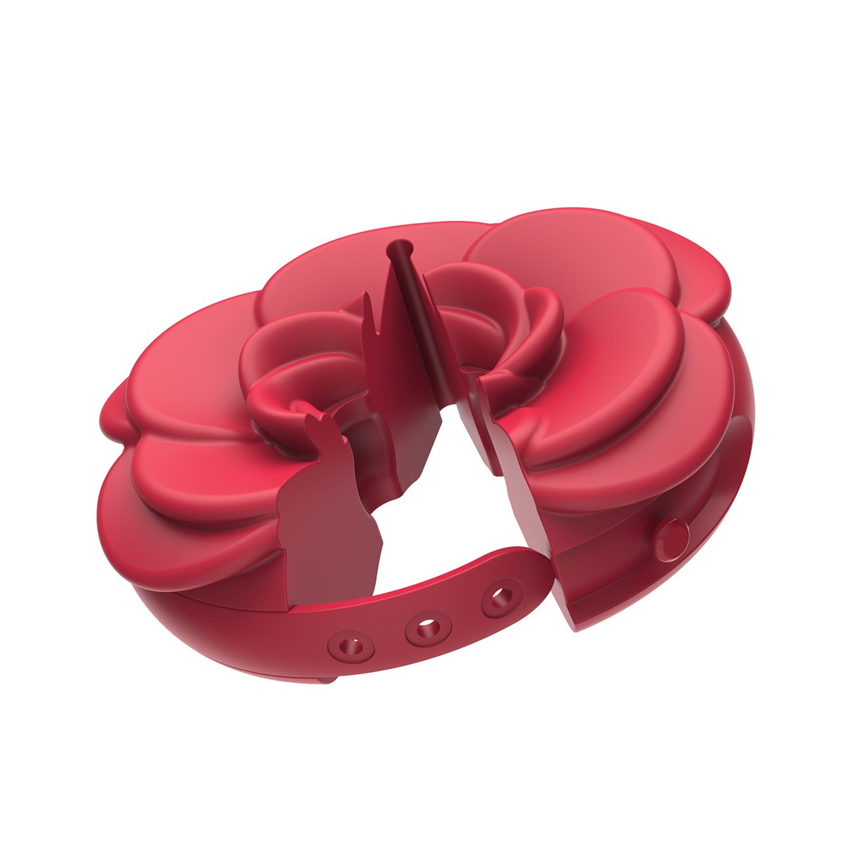 Teazers - Vibrating Nipple Clamps - Rood
