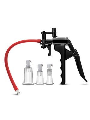 Temptasia - Clitoris- En Tepel Vacuüm Zuigers Complete Set Met Grippomp