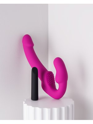 Temptasia - Estella Vibrerende Strapless Strap-on - Roze