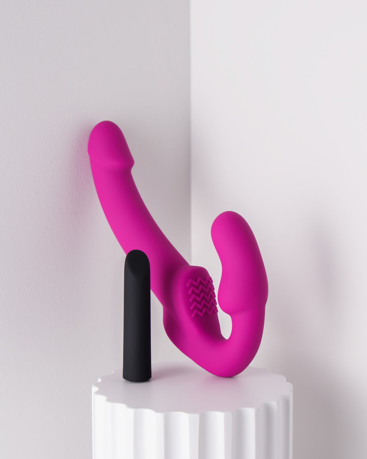 Temptasia - Estella Vibrerende Strapless Strap-on - Roze