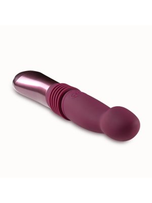 Temptasia - Trixie Stotende Dildo - Wijnrood