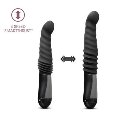 Temptasia - Lazarus Thrusting Dildo - Black - EasyToys Temptasia - Lazarus Thrusting Dildo - Black - EasyToys