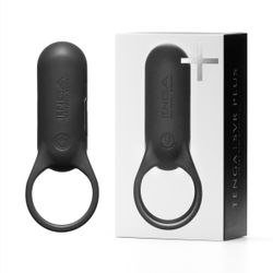 Tenga - SVR Smart Vibe Ring Plus Black