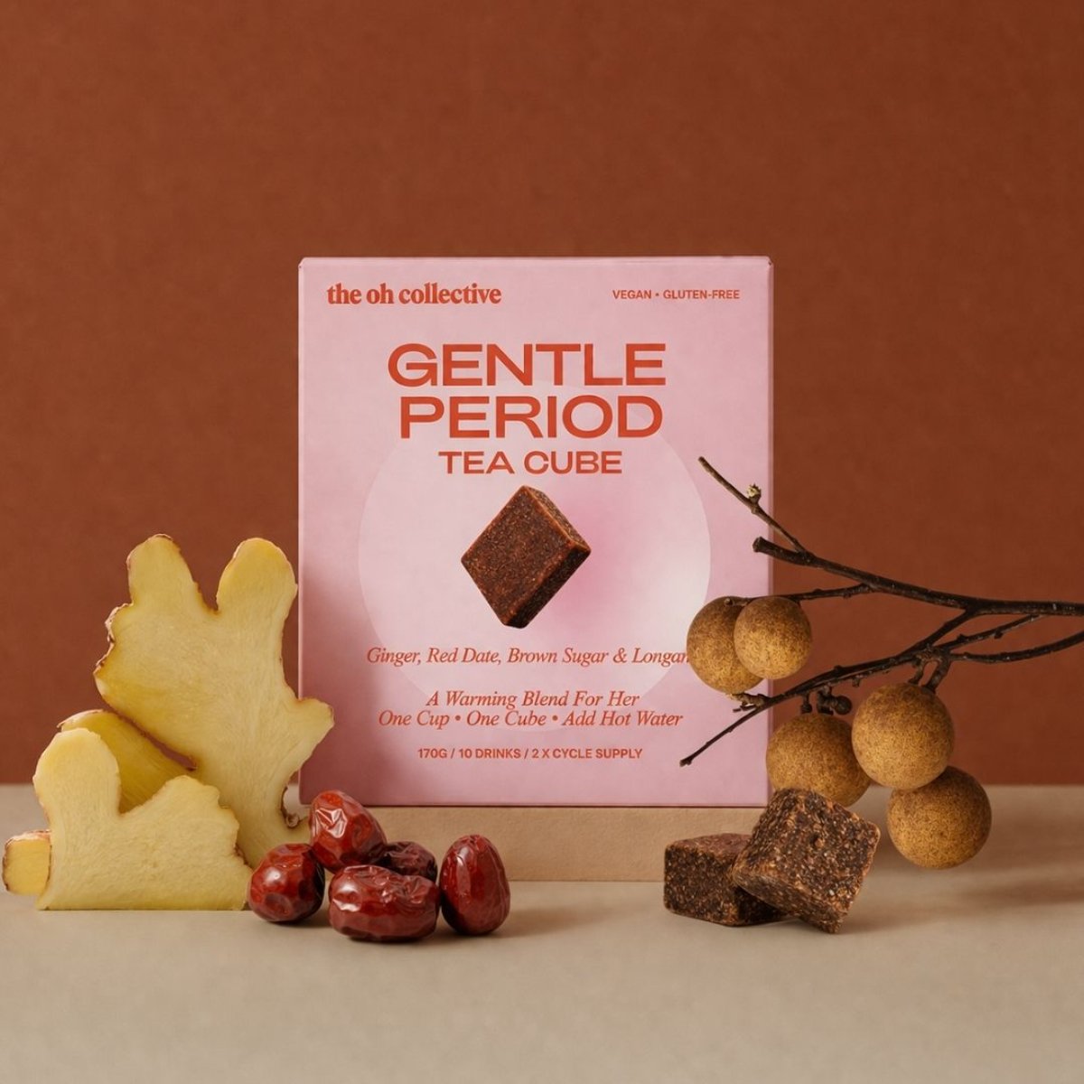The Oh Collective - Gentle Period Theeblokjes - 10 Stuks