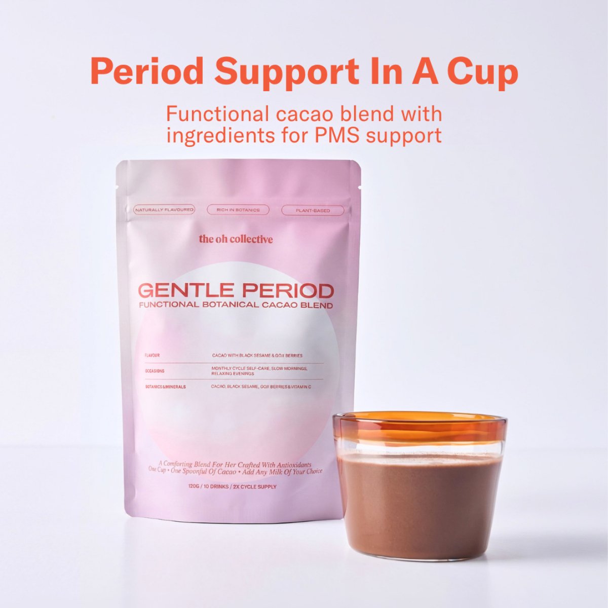 The Oh Collective - Gentle Period Cacao - 120 g