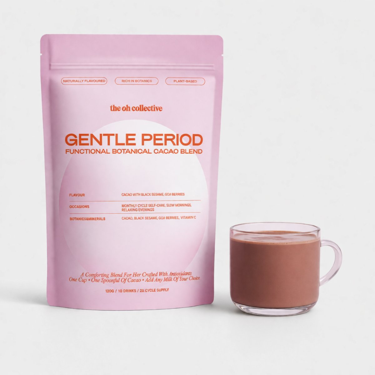 The Oh Collective - Gentle Period Cacao - 120 g The Oh Collective - Gentle Period Cacao - 120 g