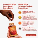 The Oh Collective - Happy Ending Shilajit Gummies - 60 stuks
