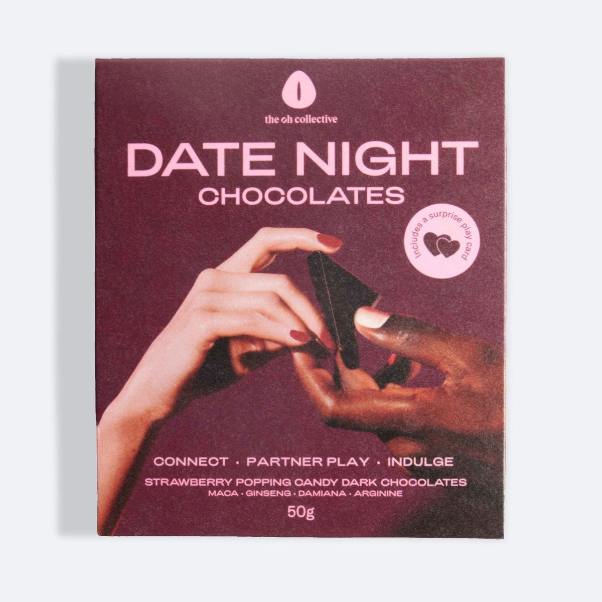 The Oh Collective – Date Night Chocolates – Met Maca & Ginseng
