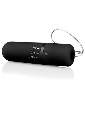Slip vibrator met slip en afstandsbediening - Zwart