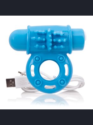 The Screaming O - Charged OWow Vibe Ring Blauw
