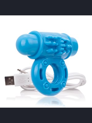 The Screaming O - Charged OWow Vibe Ring Blauw