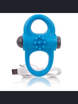 The Screaming O - Charged Yoga Vibe Ring Blauw
