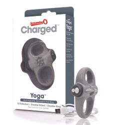 The Screaming O - Charged Yoga Vibe Ring Grey
