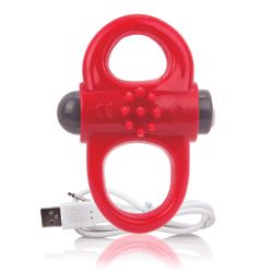 The Screaming O - Charged Yoga Vibe Ring Red