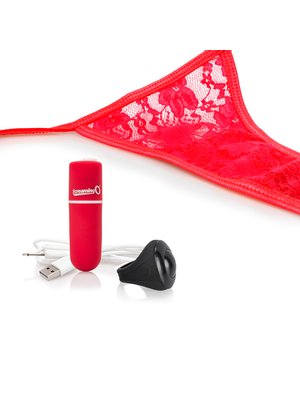 The Screaming O - Charged Remote Control Panty Vibe Rood