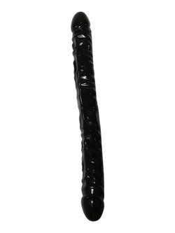 Dubbele Dildo 45 cm - Zwart
