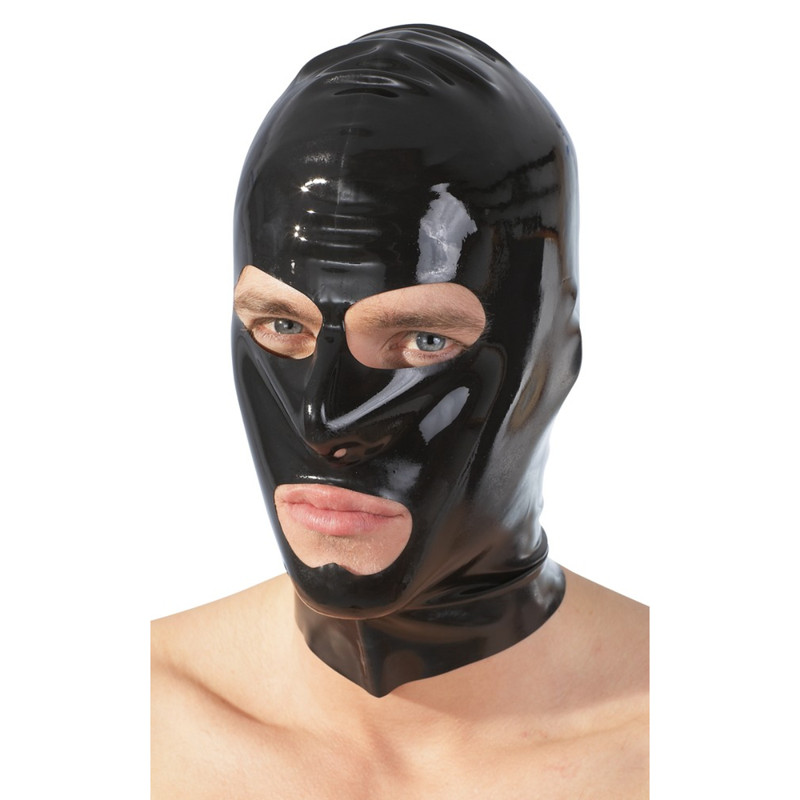The Latex Collection - Masque en latex noir