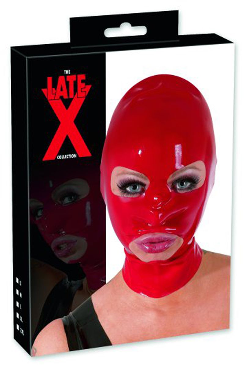 Latex Mask red - EasyToys