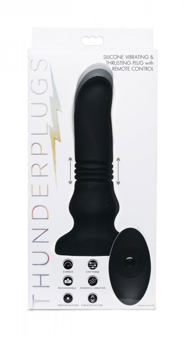 Thunderplug Thrusting & Vibrating Prostate Vibrator - EasyToys Thunderplug Thrusting & Vibrating Prostate Vibrator - EasyToys