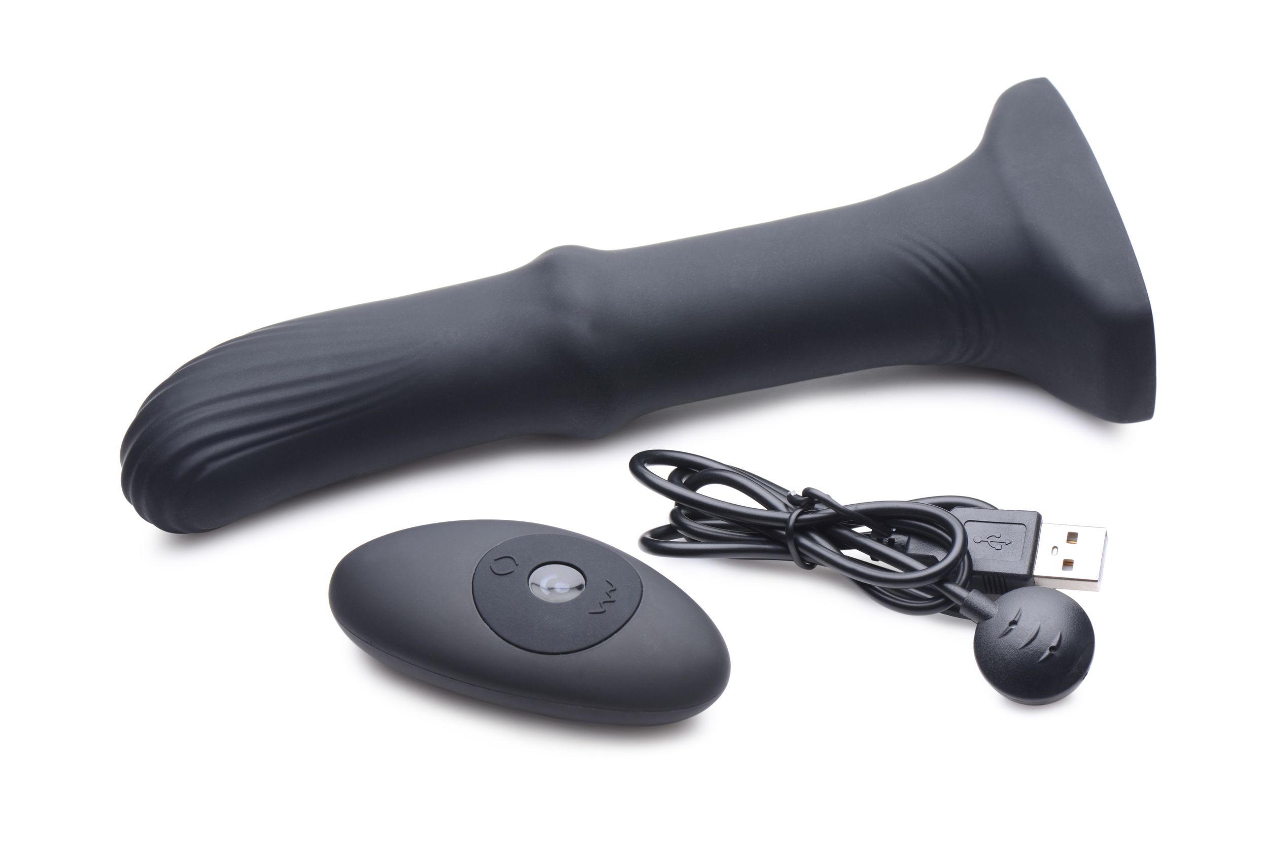 Thunderplugs - Anaal Vibrator Met Bewegende Schacht foto 6