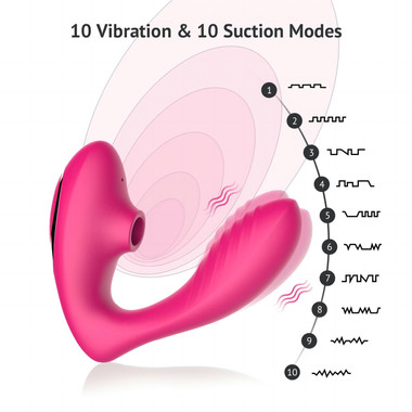 Tracy's Dog - Clitoral Sucking Vibrator OG Pro 2 - Pink - EasyToys Tracy's Dog - Clitoral Sucking Vibrator OG Pro 2 - Pink - EasyToys